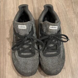 Adidas Men's Charcoal Knit Sneakers